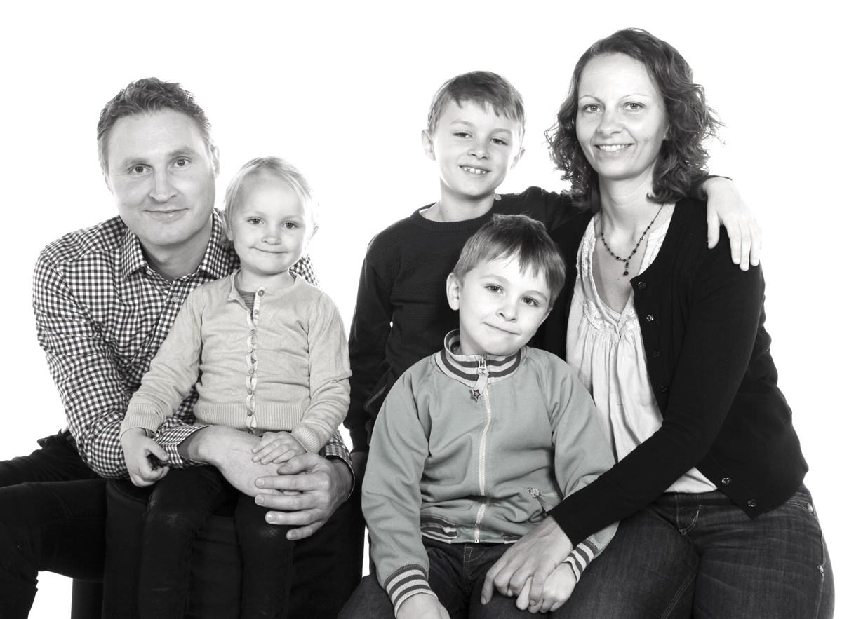 Familien Klinge, December 2013